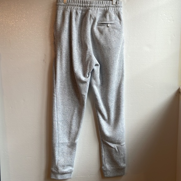 Depart West sweater texture fleece lined elastic waist 2 pocket joggers - Picture 9 of 9